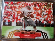 2014 Upper Deck Terrell Davis #4 Georgia Bulldogs Broncos