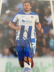 Drey Wright Colchester United St Johnstone Hibernian Signed Photo