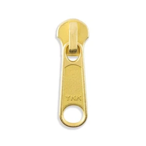 YKK ORIGINAL SLIDERS Long Pull Non-Lock Slider (Fit Metal Zipper Teeth #3, #4.5) - Picture 1 of 8