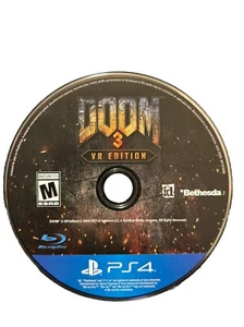 Doom 3: VR Edition (PS4, 2021) solo disco molto buono testato - Foto 1 di 2