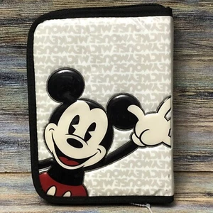 MICKEY MOUSE Organizer Memo Pad Binder Case Only - Picture 1 of 18