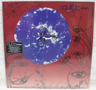 New & Sealed The Cure "Wish" 2-LP 180gm Vinyl Records (2023) Start Your Ear Off - Image 1 of 2