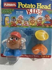 1985 Playskool Potato Head Kids Big Chip #2204/2200 Brand New Sealed Unpunched - Picture 1 of 10