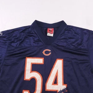 Reebok NFL Chicago Bears #54 Urlacher Team Youth Jersey Boys Size XL Blue - Picture 1 of 10
