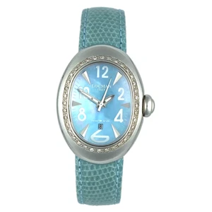 Ladies LOCMAN NUOVO DIAMOND Mother-of-Pearl Sapphire Quartz Watch REF 028, 29 mm - Picture 1 of 8