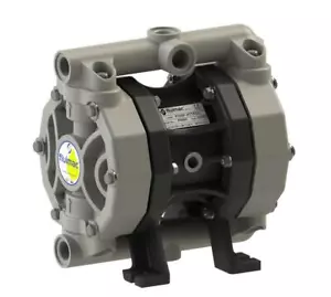 Double Diaphragm Pump by Fluimac - Phoenix P50 - PP Body - 1/2" FNPT -  18.5 GPM - Picture 1 of 5