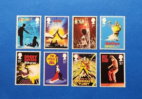 Great Britain Stamps, Scott 2867-2874 Complete Set MNH Cover