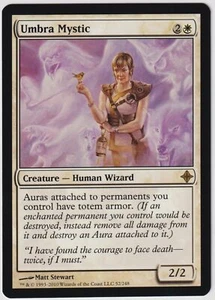 MTG FOIL Umbra Mystic X1 Rise of the Eldrazi Magic - NM - Foto 1 di 2