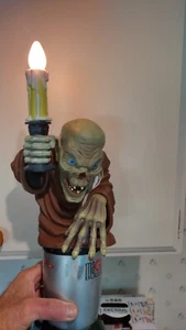 1996 Original Tales From The Crypt, Crypt Keeper Light Up 11" Kandelaber - Bild 1 von 5