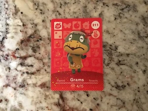 GRAMS #211 Amiibo Animal Crossing Amiibo Autentica Nintendo Nuova di zecca dalla Serie 3 - Foto 1 di 1
