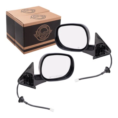 Espejo retrovisor eléctrico compatible con Ram 1500 1998-2001 juego plegable manual térmico 55076488AB Foto 1 de 4