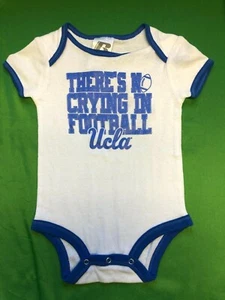 NCAA UCLA Bruins Russell No Crying in Football Bodysuit/Vest 12 months NWT - Picture 1 of 3