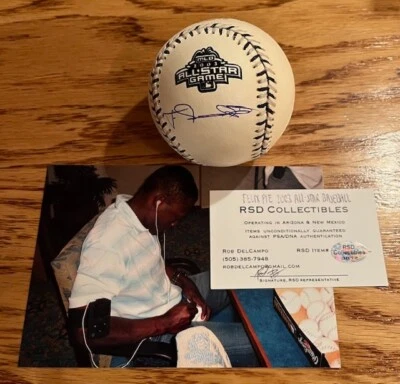 Felix Pie Autografiado Firmado Rawlings OML 2003 All Star Béisbol RSD HOLO/CERTIFICADO DE AUTENTICIDAD Foto 1 de 3