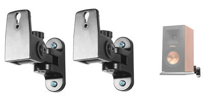 Par de soportes giratorios ocultos de montaje en pared para altavoces de estantería Klipsch RP-150M Foto 1 de 4