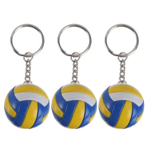 3 Pcs Simulated Volleyball Keychain Gifts for Girl Sport Pendant - Picture 1 of 12