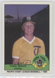 1985 Cramer Pacific Coast League Thad Reece #135