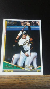 FREE SHIPPING-Andy VanSlyke-1994 Topps Baseball-GOLD SIGNATURE-no.650 - Picture 1 of 3