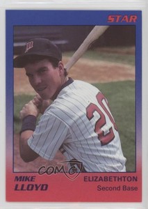 1989 Star Elizabethton Twins Michael Lloyd #15
