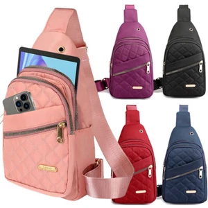 Women Crossbody Shoulder Bags Chest Sling Bag Fanny Packs Travel Sports Backpack - Picture 1 of 18