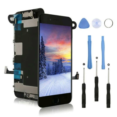 For iPhone 8 4.7" LCD Touch Screen Display Digitizer + Home Button Replacement - Image 1 of 4