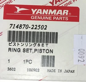 YANMAR 714870-22502 KOMPLET PIERŚCIENI - Bild 1 von 1