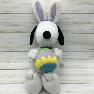 Hallmark 14 Zoll Plüsch Ostern Snoopy mit Osterei Peanuts Collection UFS - Bild 1 von 6