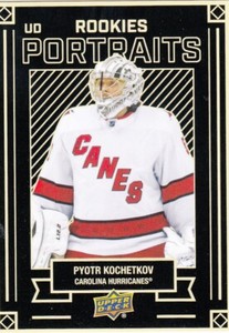 2022-23 Upper Deck Series 2 UD Portraits Rookies P-45 Pyotr KOCHETKOV -