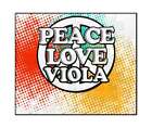 PEACE LOVE VIOLA Music - Jigsaw Puzzle 30 pcs