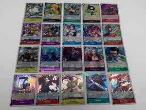 x20 One Piece OP05 OP06 Rare R Foil Card Lot Belo Viva Luffy No Duplicates 1 - Bild 1 von 6
