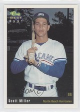 1991 Classic Best Myrtle Beach Hurricanes Scott Miller #21