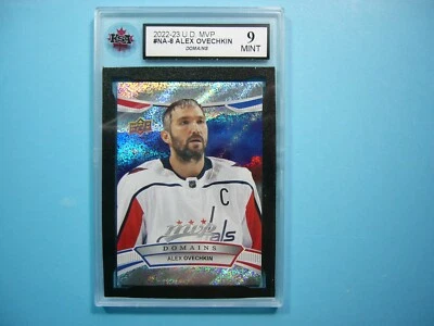 2022/23 UPPER DECK U.D. MVP DOMAINS NHL HOCKEY CARD #NA-8 ALEX OVECHKIN KSA 9 UD - Image 1 of 2