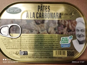 PORT OFFERT T Ration de combat , un plat cuisiné DDM 2028 PATES CARBONARA - Picture 1 of 1