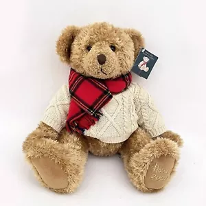 Orsacchiotto Harrods 2002 Natale da collezione 'Giles' originale con etichette 13" - Foto 1 di 8
