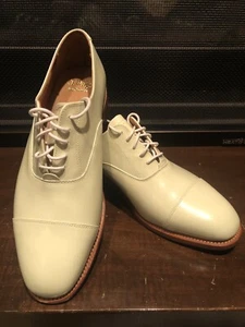 E.T. Wright Men's Masters Collection Shoes Canvas England Oxfords SZ 9EE, 8299W - Picture 1 of 17