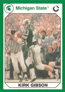 1990 Collegiate Collection Michigan State Spartans #49 Kirk Gibson - Picture 1 of 2