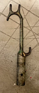 Antique Old Bell System Telephone Lineman Cope Hook Drop Wire Put Up Tool USA - Picture 1 of 13