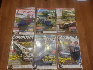 Waterways World And Canal Boat magazines. Joblot Includes One Annual - Picture 1 of 1