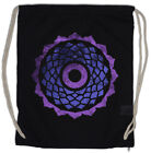 CHAKRA SAHASRARA Drawstring Bag Mystic Esoterik Energy Body Soul Yoga Astral