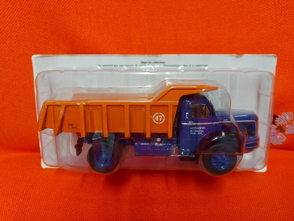 # 1/43 BERLIET GLM10 MARREL RIBALTABILE (1953) 2 ASSI IXO/ALTAYA CAMION MIB # - Immagine 1 di 1