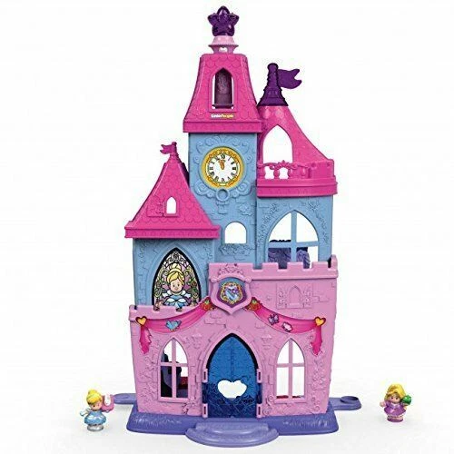 Fisher- Little People Disney Princess Magical Wand Palace Playset