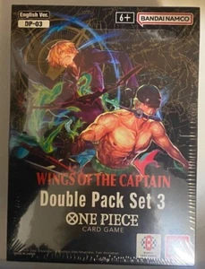 ONE PIECE DOUBLE PACK DP-03 WINGS of the CAPTAIN Display box NEW SEALED - Picture 1 of 2