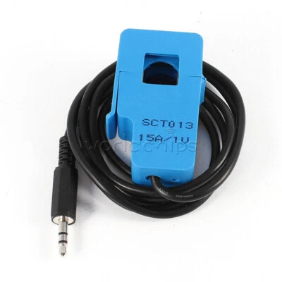 SCT-013-015 AC Current Sensor Split Core Current Transformer 15A Non-invasive N