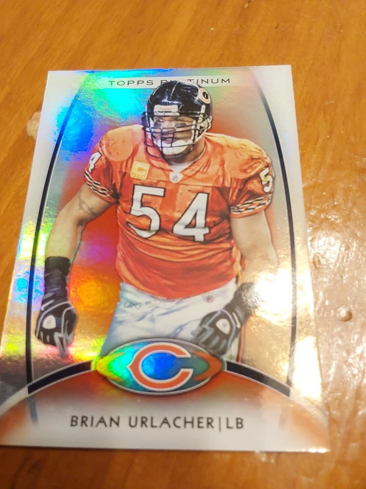 2012 Topps Platinum Foil Halo Brian Urlacher #31 - Image 1 of 2
