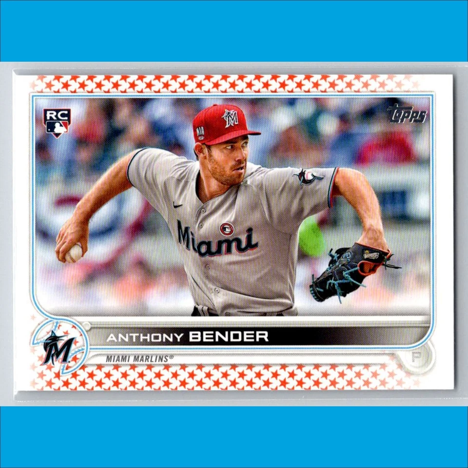 Anthony Bender Orange Star Rookie Card RC /99 Complete Set Parallel 2022 Topps - Image 1 of 3