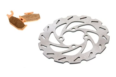 Rotor de freno trasero RipTide Yamaha YFZ450 450 disco y pastillas de freno 2006-2015 Foto 1 de 2