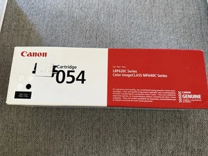 Genuine Canon 054 Toner Ink Cartridge - Black sealed new Old stock see Pic date - Picture 1 of 6