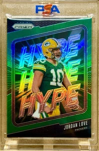 2024 Panini Prizm - Hype Jordan Love #2 Green Prizm - Bild 1 von 2