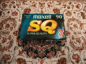 MAXELL SQ 90 Super Quality - 90 Minuten Leerkassetten - 3er Pack NEU OVP NEW - Bild 1 von 3