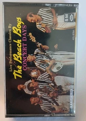 NOS The Beach Boys Concert Days Cassette Tape Live Recordings Very Rare Sealed - Image 1 of 4