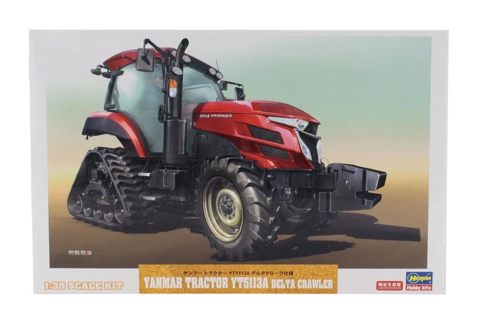 1/35 HASEGAWA - YANMAR - TRACTOR YT5113A DELTA CRAWLER 2025 66104 - Immagine 1 di 1